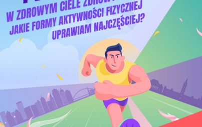 Zdjęcie do Konkurs plastyczny W ZDROWYM CIELE ZDROWY DUCH &ndash; jakie formy aktywności fizycznej uprawiam najczęściej